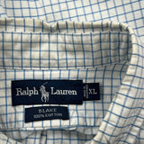 Blake Ralph Lauren Checked Shirt - XL Blue Cotton