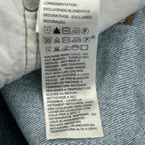 501 Levis Jeans - 32W 30L Blue Cotton