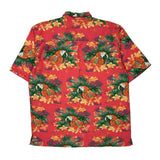 Island Republic Floral Hawaiian Shirt - Large Multicoloured Cotton Blend