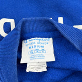 Reverse Weave Champion Graphic Sweatshirt - Medium Blue Cotton
