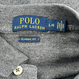 Polo By Ralph Lauren Polo Shirt - Large Gray Cotton