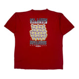 St. Louis Cardinals Majestic Graphic T-Shirt - XL Red Cotton