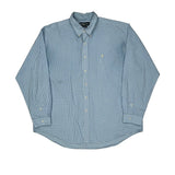 Blake Shirt Ralph Lauren Checked Shirt - 2XL Blue Cotton