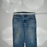 Levis Jeans - 32W 31L Blue Cotton