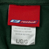 Green Bay Packers Reebok Nfl Polo Shirt - Large Green Cotton
