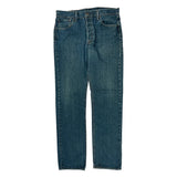 501 Levis Jeans - 33W 34L Blue Cotton