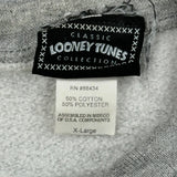 Looney Tunes Sweatshirt - XL Gray Cotton Blend