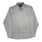 Tommy Hilfiger Slim Fit Shirt - XL White Cotton
