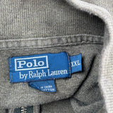 Polo By Ralph Lauren 1/4 Zip - 2XL Green Cotton