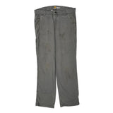 Carhartt Carpenter Pants - 35W 32L Gray Cotton