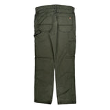 Dickies Carpenter Pants - 32W 31L Green Cotton