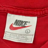 Made In USA Nike T-Shirt - Large Red Cotton