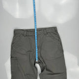 Carhartt Carpenter Trousers - 36W 31L Grey Cotton