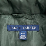 Ralph Lauren Quilted Jacket - Large Green Polyester