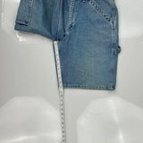 Polo By Ralph Lauren Carpenter Shorts - 34W 9L Blue Denim
