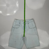 Made In USA Guess Denim Shorts - 29W UK 12 Light Wash Denim