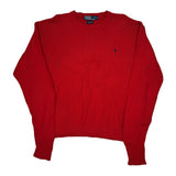 Polo By Ralph Lauren Sweater - XL Red Cotton