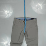 Polo By Ralph Lauren Slim Fit Chinos - 34W 30L Grey Cotton