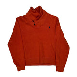 Ralph Lauren Sweater - Medium Orange Cotton