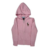Age 6 Ralph Lauren Hoodie - Small Pink Cotton