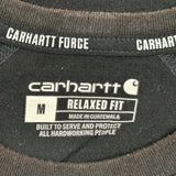 Force Carhartt T-Shirt - Medium Black Cotton
