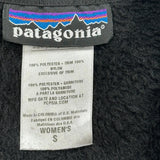 Patagonia Fleece Hoodie - Small Black Polyester