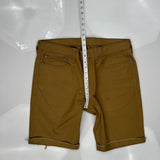 511 Levis Shorts - 34W 10L Brown Cotton