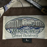 Britches Leather Jacket - Large Brown Leather