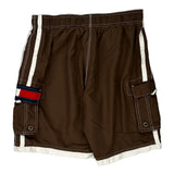 Tommy Hilfiger Cargo Swim Shorts - Medium Brown Polyester