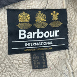 Barbour Coat - Small Purple Polyester