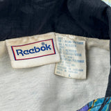 Reebok Windbreaker - Large Multicoloured Nylon