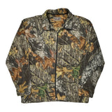 Jerzees Camo Fleece Jacket - 2XL Camo Polyester