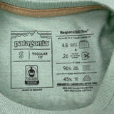 Straightline Fly Shop Patagonia Graphic T-Shirt - Small Green Cotton