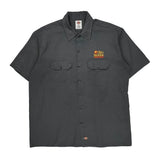 Dickies Short Sleeve Shirt - XL Gray Cotton