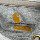 Carhartt Hoodie - Large Gray Cotton