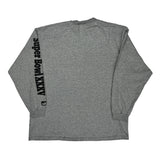 Baltimore Ravens Puma Nfl Long Sleeve T-Shirt - Large Grey Cotton