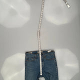 501 Levis Jeans - 28W US 4 Blue Denim
