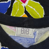Big Is Beautful Floral T-Shirt - Medium Multicoloured Cotton