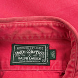 Ralph Lauren Shirt - XL Red Cotton