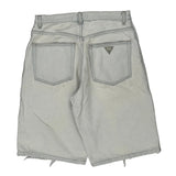 Guess Denim Shorts - 30W 11L Light Wash Cotton