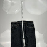 501 Levis Jeans - 34W 30L Dark Wash Denim