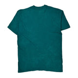 Single Stitch Wolves Graphic Harlequin Nature T-Shirt - XL Green Cotton Blend