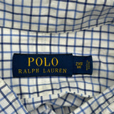 Polo By Ralph Lauren Checked Shirt - 2XL Blue Cotton
