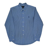 Ralph Lauren Slim Fit Shirt - XL Blue Cotton