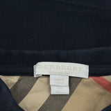 Age 10 Burberry Polo Shirt - Medium Navy Cotton