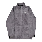 The North Face Fleece - Large Gray Polyester