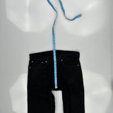 Levis Jeans - 33W 30L Black Cotton