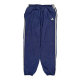 None Adidas Track Pants - XL Blue Polyester