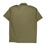 Dickies Short Sleeve Shirt - Medium Khaki Polyester Blend
