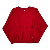 Philadelphia Phillies Majestic Mlb Baseball Jacket - XL Red Polyester
